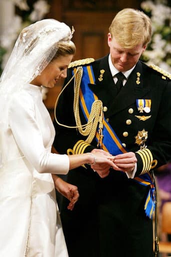Poster de Huwelijk kroonprins Willem-Alexander en Máxima Zorreguieta