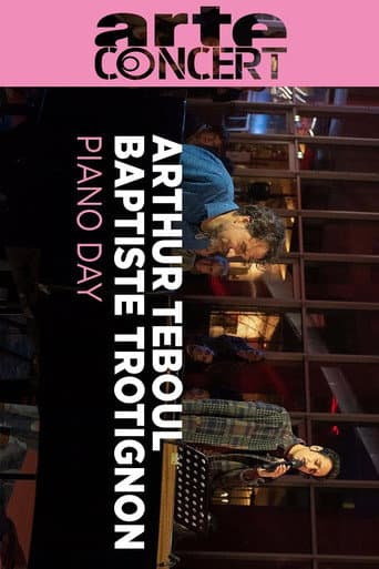 Poster de Arthur Teboul & Baptiste Trotignon Piano Day 2022