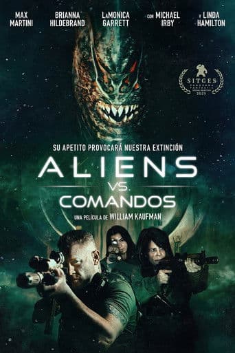 Poster de Aliens vs. comandos