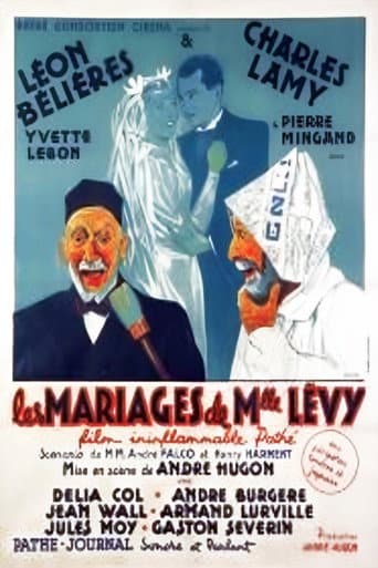 Poster de Les Mariages De Mademoiselle Lévy