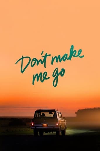 Poster de Don't Make Me Go