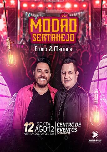Poster de Bruno e Marrone Churrasco e Modão