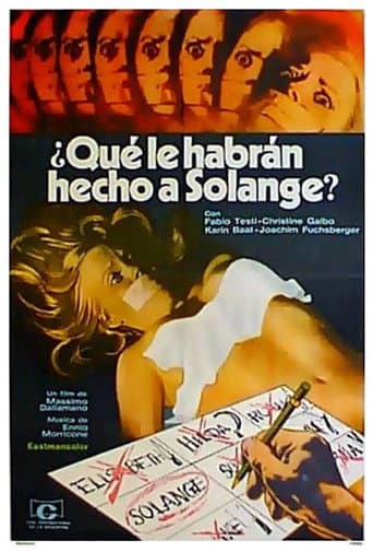 Poster de ¿Qué habéis hecho con Solange?