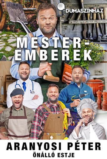 Poster de Mesteremberek - Aranyosi Péter önálló estje