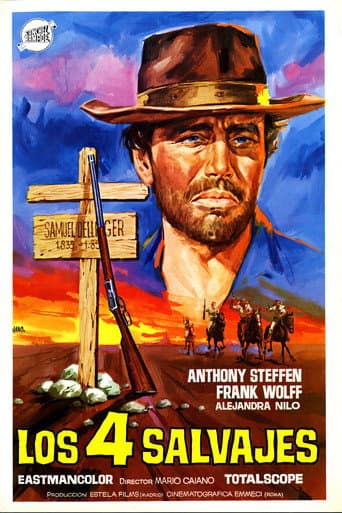 Poster de Los cuatro salvajes