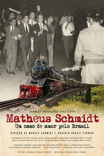 Poster de Matheus Schdmit, um caso de amor pelo Brasil