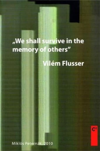 Poster de Vilém Flusser: We Shall Survive in the Memory of Others