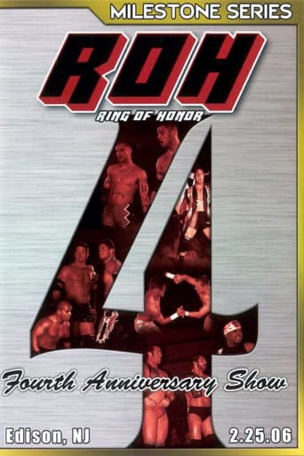 Poster de ROH: Fourth Anniversary Show