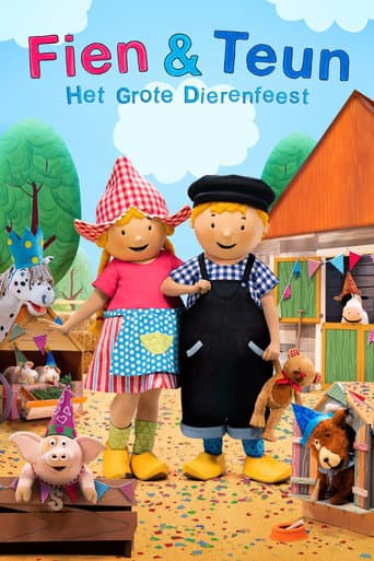 Poster de Fien & Teun: Het Grote Dierenfeest