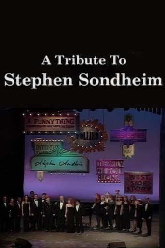 Poster de A Tribute to Stephen Sondheim