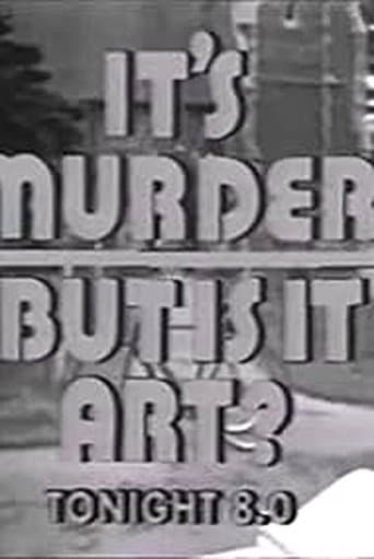 Poster de It's Murder. But Is It Art?
