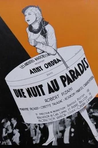 Poster de Une nuit au paradis