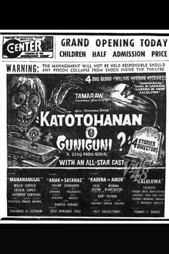 Poster de Katotohanan o guniguni?