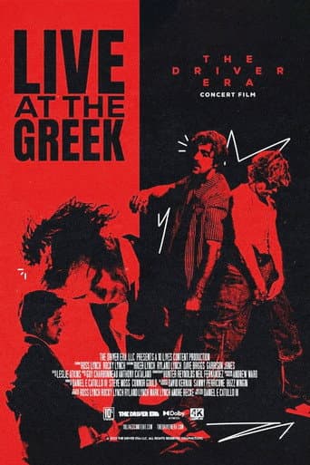 Poster de The Driver Era: Live at the Greek