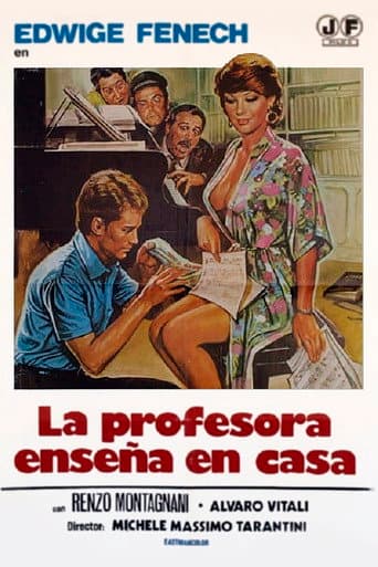 Poster de La profesora enseña en casa