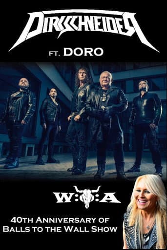 Poster de Dirkschneider: 40th Anniversary of Balls to the Wall Show - W:O:A 2025