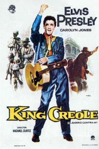 Poster de King Creole, el barrio contra mí
