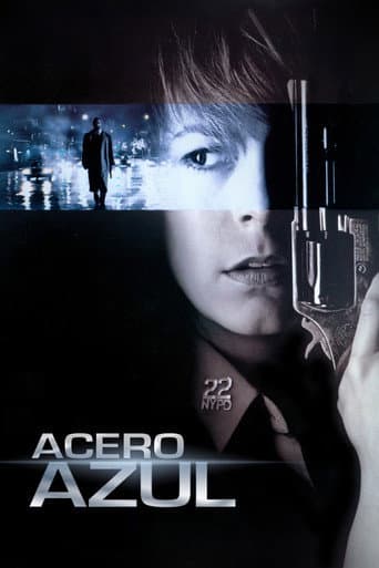 Poster de Acero azul