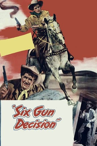 Poster de Six Gun Decision