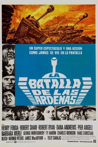 Poster de La batalla de las Ardenas