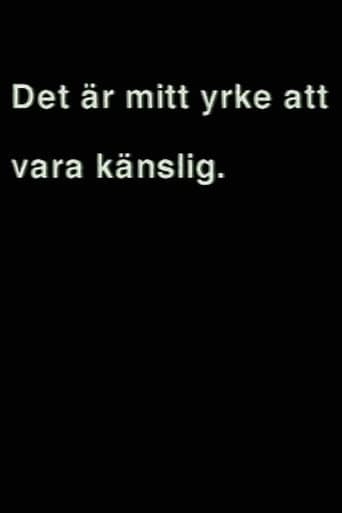 Poster de Det är mitt yrke att vara känslig