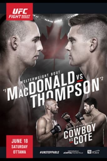 Poster de UFC Fight Night 89: MacDonald vs. Thompson