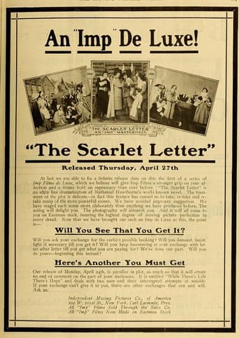 Poster de The Scarlet Letter