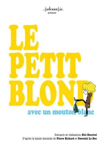 Poster de Le Petit Blond avec un mouton blanc