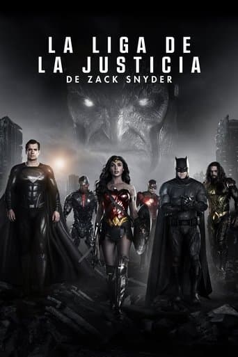 Poster de La liga de la justicia de Zack Snyder
