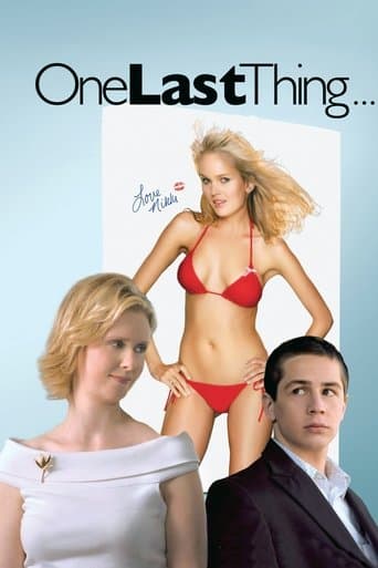 Poster de One Last Thing...