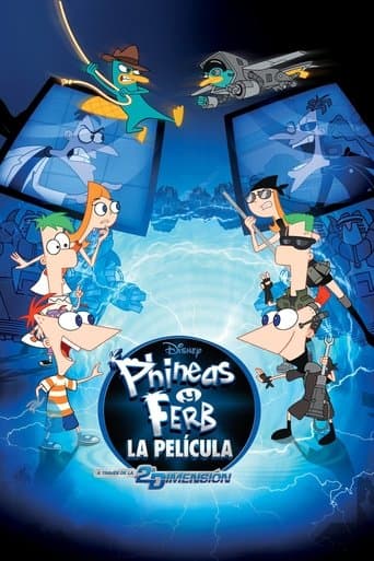 Poster de Phineas y Ferb: A través de la 2ª dimensión