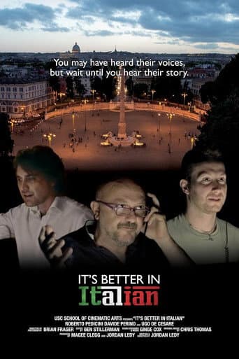 Poster de It's Better in Italian