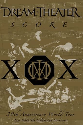 Poster de Dream Theater: Score - 20th Anniversary World Tour