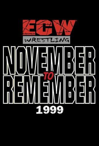 Poster de ECW November to Remember 1999