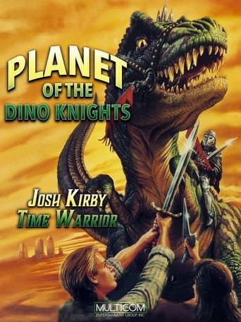 Poster de Josh Kirby... Time Warrior: Planet of the Dino-Knights