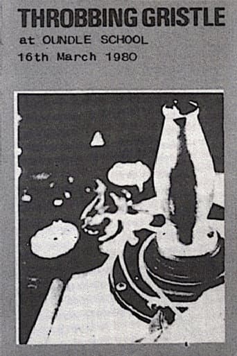 Poster de Throbbing Gristle: Live at Oundle School, 16th March 1980