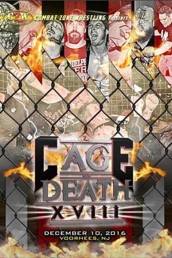 Poster de CZW Cage of Death 18