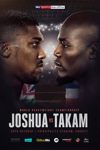 Poster de Anthony Joshua vs. Carlos Takam