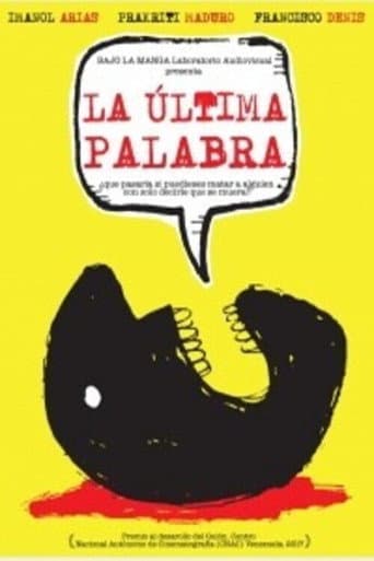 Poster de La última palabra