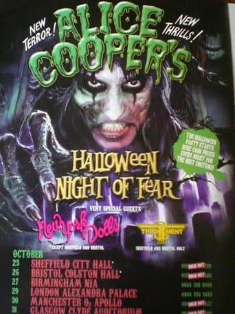 Poster de Alice Cooper: Halloween Night of Fear