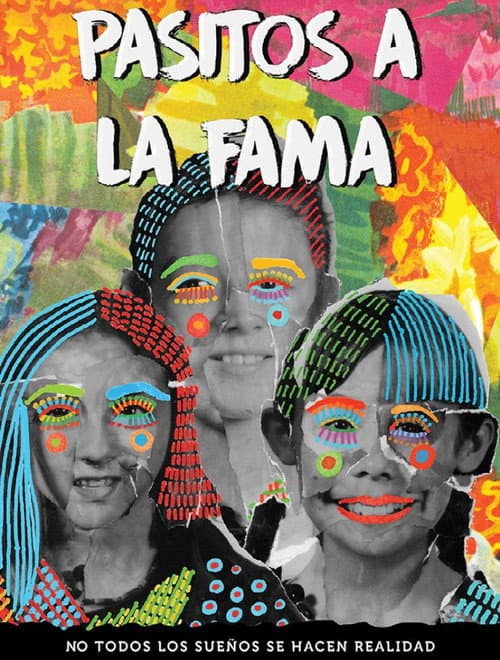 Afiche de Pasitos a la fama