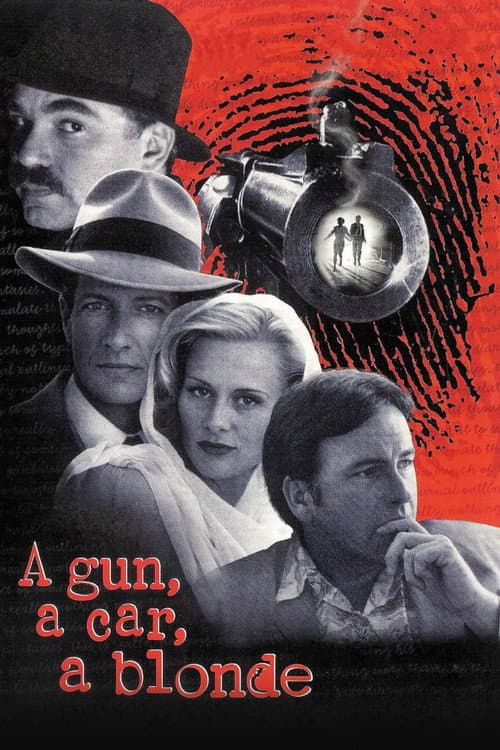 Afiche de Una pistola, un coche y una rubia