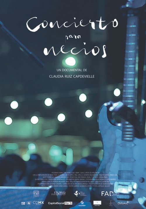 Afiche de Concierto para necios