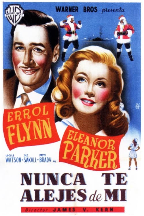 Afiche de Nunca te alejes de mí