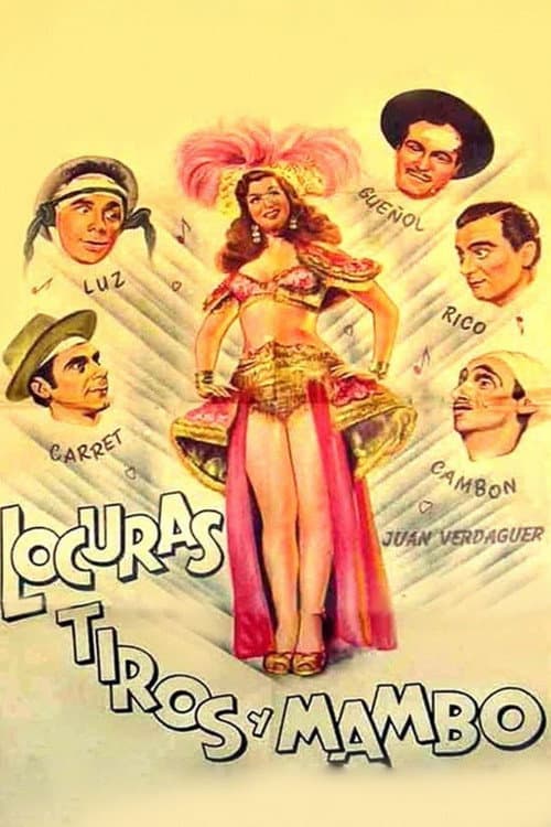 Afiche de Locuras, tiros y mambo