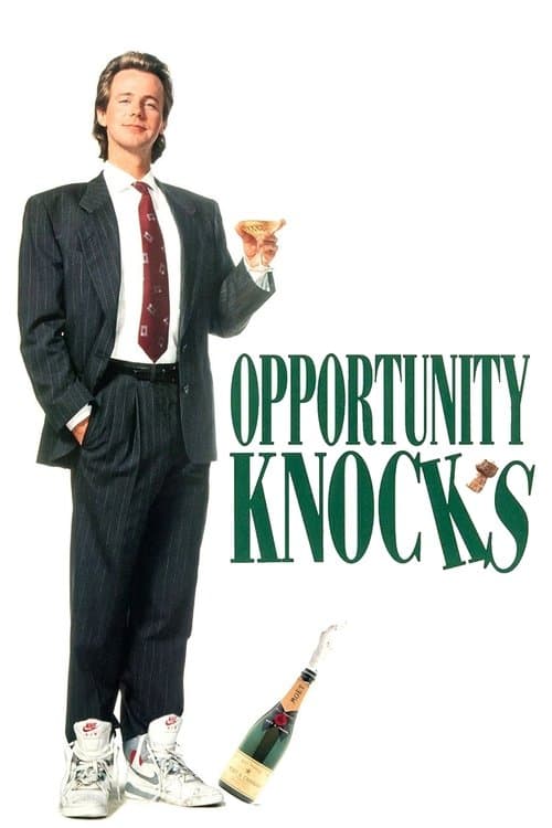 Afiche de La oportunidad llama a la puerta