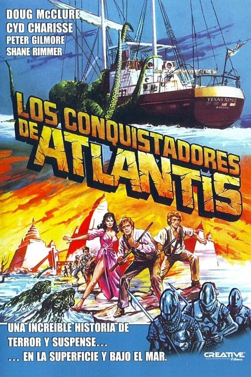 Afiche de Los conquistadores de Atlantis