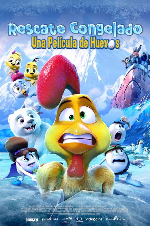 Afiche de Rescate congelado: Una película de huevos