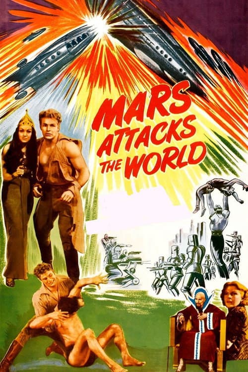 Afiche de Mars Attacks the World