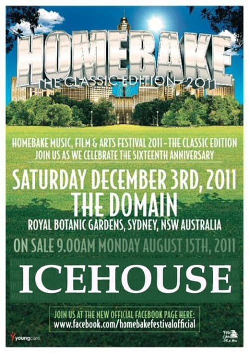 Afiche de Icehouse Plays Homebake